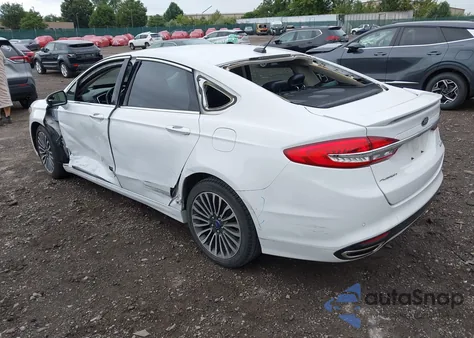 2018 Ford Fusion Titanium из США, поврежденный, VIN 3FA6P0D98JR226096